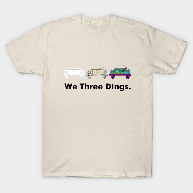 We Three Dings T-Shirt by amigaboy